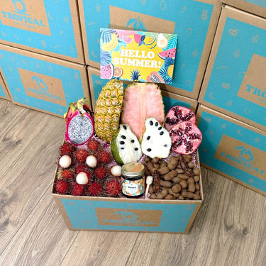 Taste the Exotics Fruit Box GoogleON Tropical Fruit Box